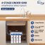 iSpring CU-A4 4-Stage 0.01 Micron Tankless Under Sink / Inline Drinking Water Ultra Filtration System for Sink