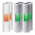 iSpring F6WGB32B 4.5“ x 20” Whole House Water Filter Replacement Set