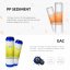 iSpring F7-GAC 10"x2.5" Standard Reverse Osmosis Water Filter 1-Year Replacement Cartridges