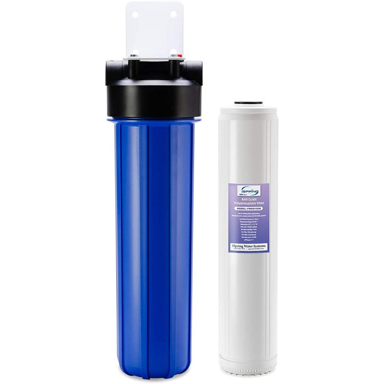 iSpring WDS150K Anti Scale 20'' x 4.5'' Whole House Water Filter