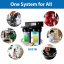iSpring US21B Heavy Duty 2-Stage Undersink Water Filtration System with 10” x 4.5” GAC+KDF and CTO Carbon Block Filters