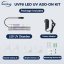 UVF8 LED UV Water Filter, Add-on Kit for Under Sink Water Filtration Systems