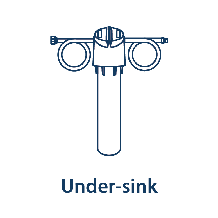 under sink